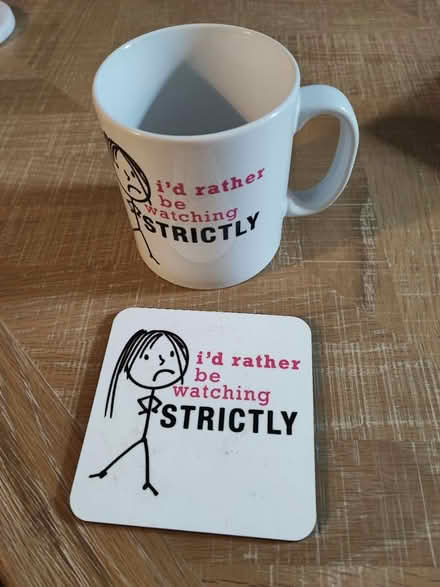 Photo of free Strictly mug and coaster (Danderhall) #1