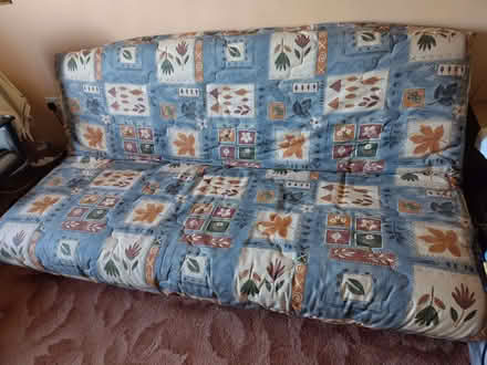 Photo of free double sofa bed with storage (Long Marton CA16) #1