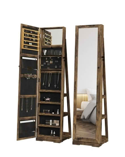 Photo of free Mirror jewellery cabinet (Mansfield NG19) #1