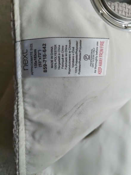 Photo of free Curtains lined Next brand (St Albans AL1) #3