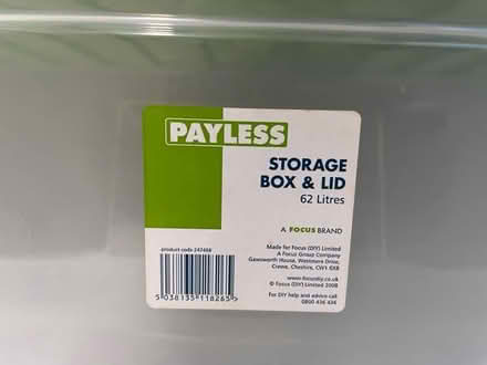 Photo of free Long storage box (Lewisham, SE13) #2