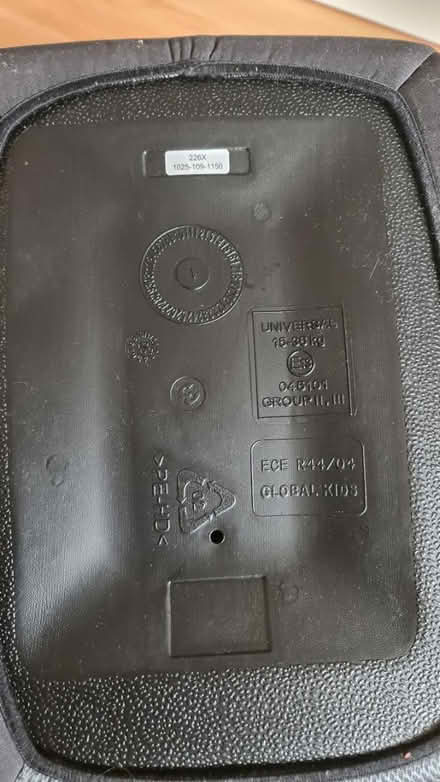 Photo of free Car booster seat (Markfield LE67) #2