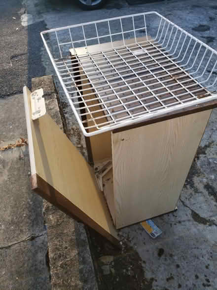 Photo of free Wall cabinet and wire basket (Kenton HA3) #1