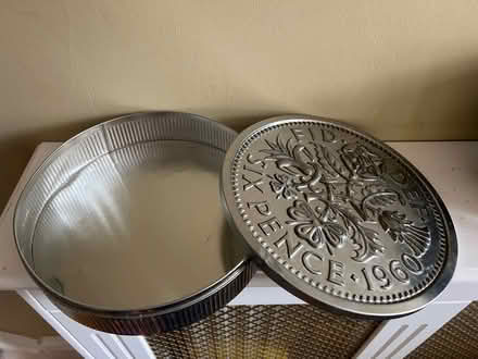 Photo of free Circular biscuit tin (Windsor SL4) #2