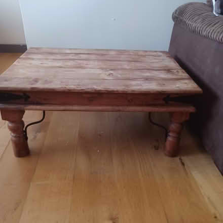 Photo of free Wooden coffee table (Orpington BR6) #1