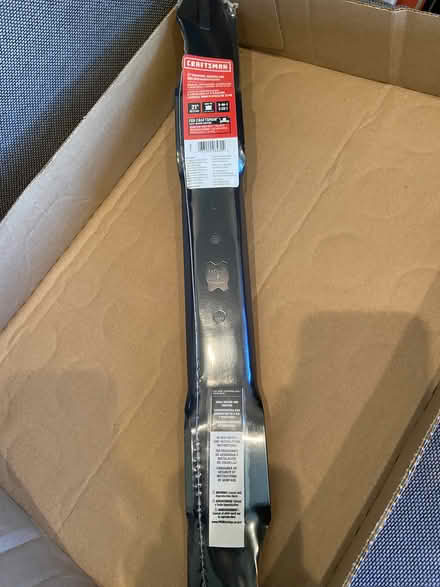 Photo of free 21" lawnmower blade, new (Rockville 20853) #1