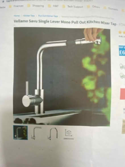 Photo of free Kitchen Tap (KT14 7 HT) #1