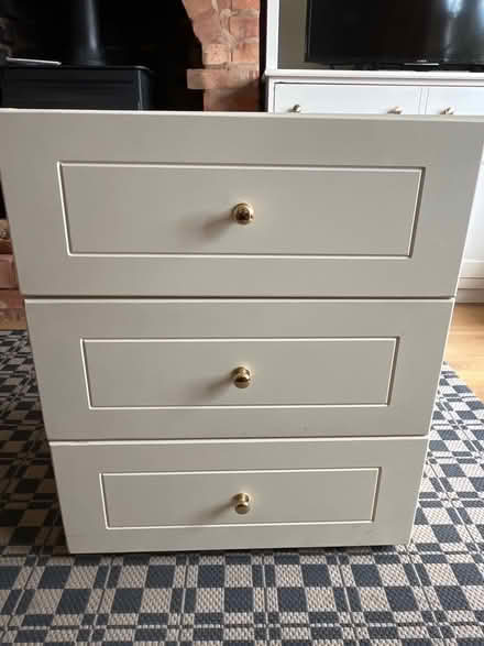 Photo of free 3 drawer chest (Harborne) #1