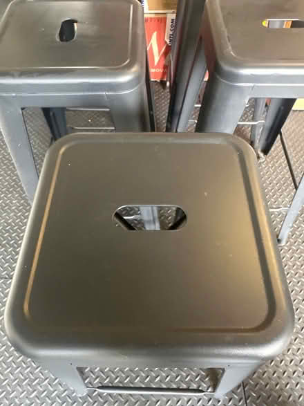 Photo of free Tolix style kitchen/bar stools (Cobham KT11) #2