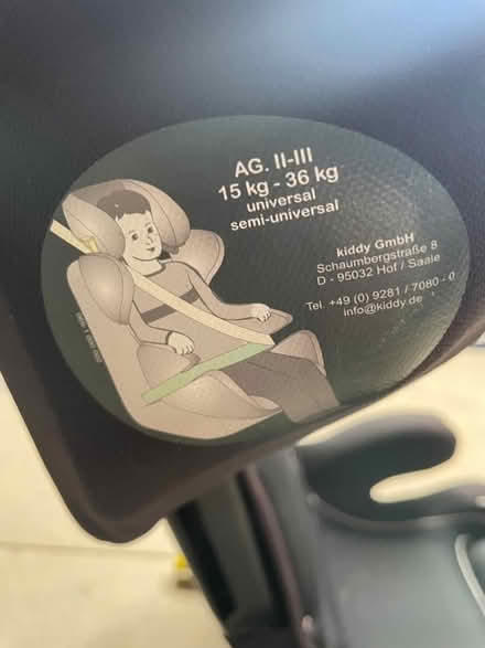 Photo of free Car seat (Mossley Hill) #3