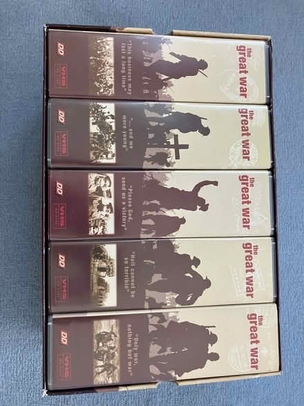 Photo of free BBC World at War Tapes (Camberley GU15) #1