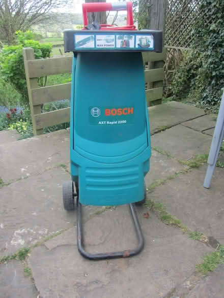 Photo of free bosch garden shredder (Stannington S6) #4