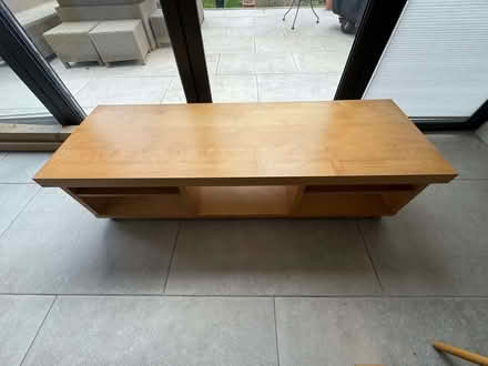 Photo of free Light Beech Effect TV Unit / Side Table (The Camp AL1) #4