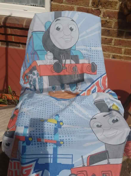 Photo of free Thomas the Tank Engine duvet cover (Priory Village RH15) #1