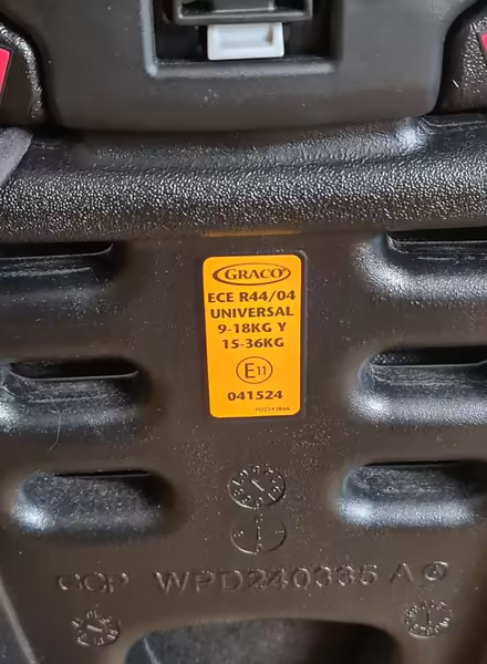 Photo of free Graco Child car seat (Markfield LE67) #3