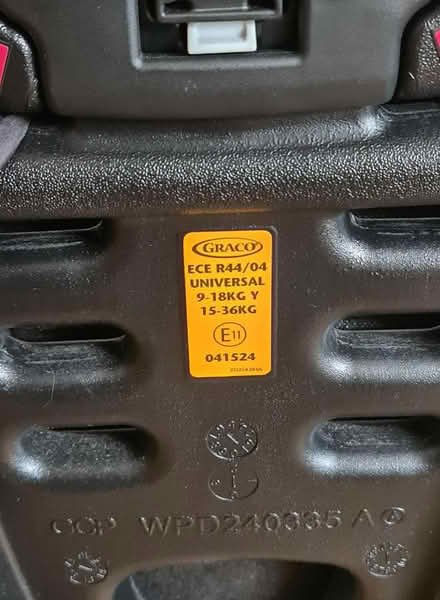 Photo of free Graco Child car seat (Markfield LE67) #3