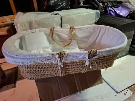 Photo of free Moses Basket. (Biggin Hill TN16) #1
