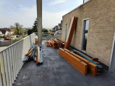 Photo of free Salvage wood from old pine pews (EN6 4DR) #1