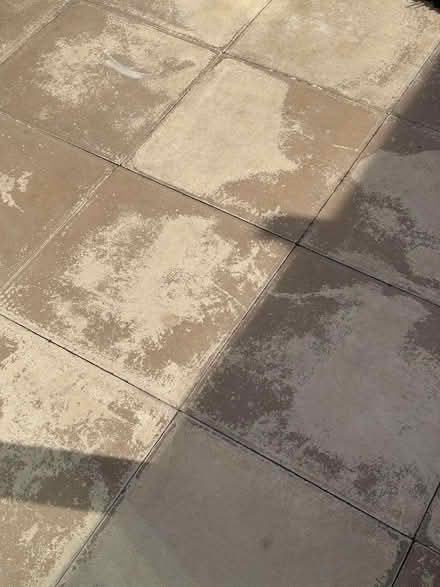 Photo of Marshalls Richmond smooth buff paving slab (CO15) #1