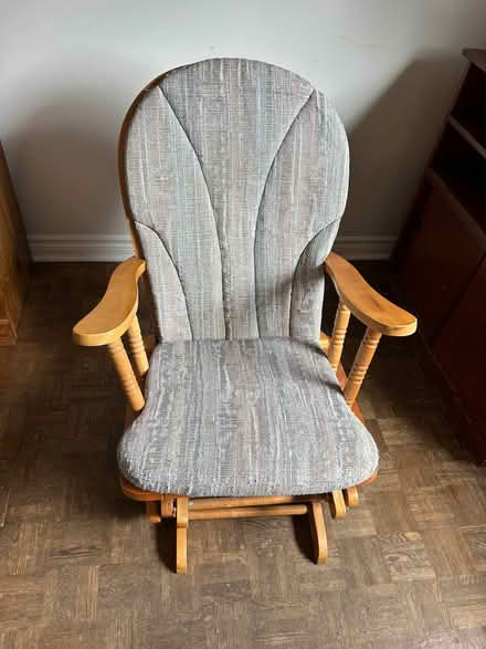 Photo of free Wooden rocking chair (Nepean, Centrepointe) #1