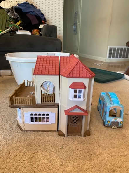 Photo of free Calico critters house and car (South San Francisco) #1