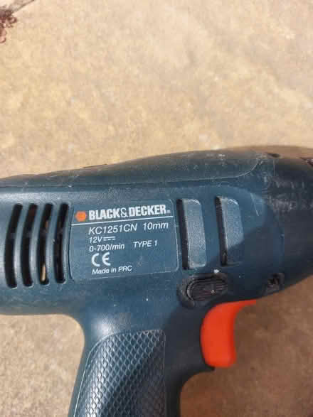 Photo of free Black & decker drill & charger (Carlton, NG4) #2