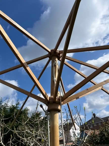 Photo of free Garden umbrella frame no fabric (Lexden CO3) #2