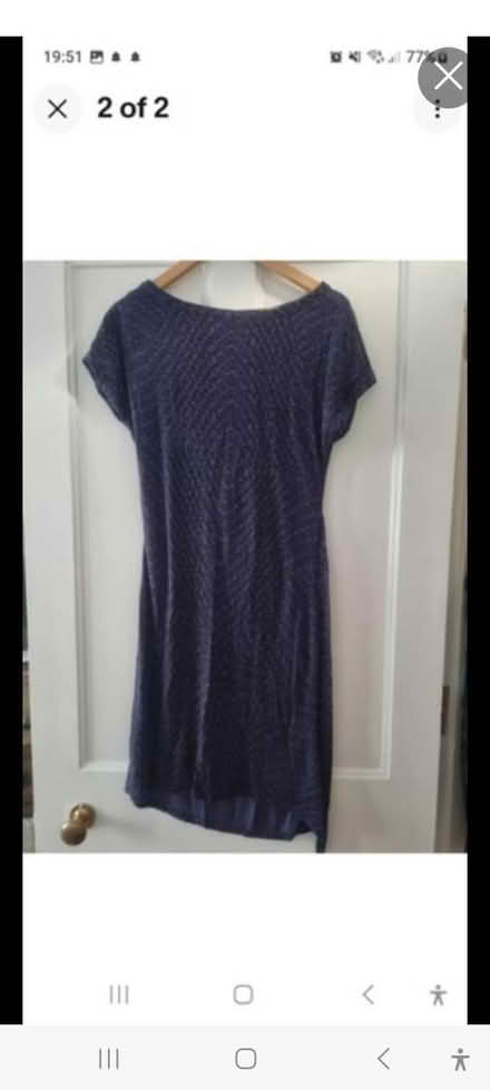Photo of free Dress Size Medium black/blue/purple (Enfield EN3) #2