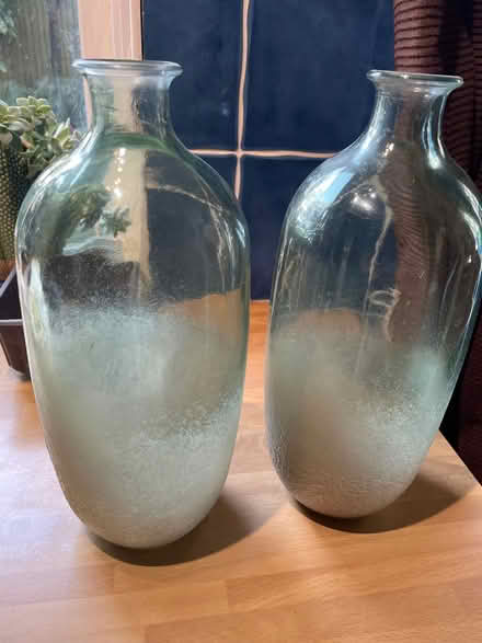 Photo of free Pair of glass vases (Caversham RG4) #1