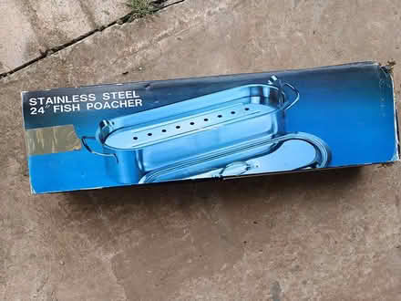 Photo of free Stainless steel salmon poacher (WR13. Cradley. Malvern.) #2