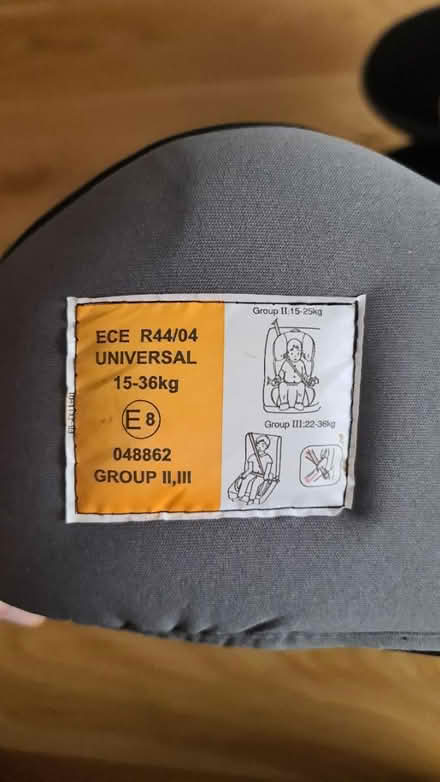 Photo of free Child car seat/booster sest (Markfield LE67) #3