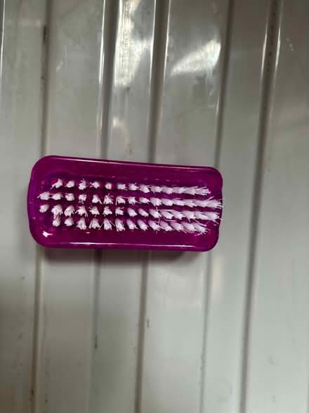 Photo of free Unused purple 2 sided nail brush (Castle, CW8) #3