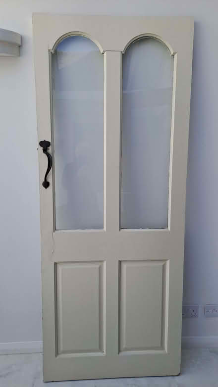 Photo of free Internal part-glazed solid wood door (Benson OX10) #2