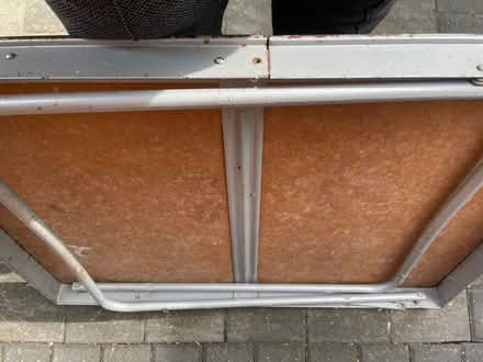 Photo of free Small fold up picnic/garden table (Longbarn WA2) #2