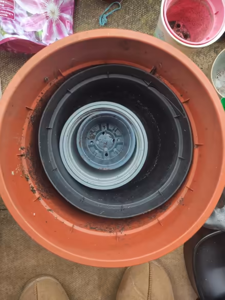 Photo of free Plastic plant pots (Weybridge, KT13) #1