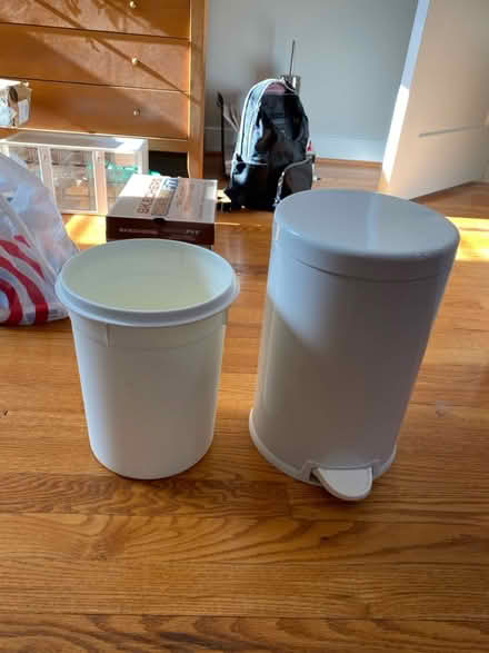 Photo of free Small Bathroom Garbage Can (Wooton High School) #2