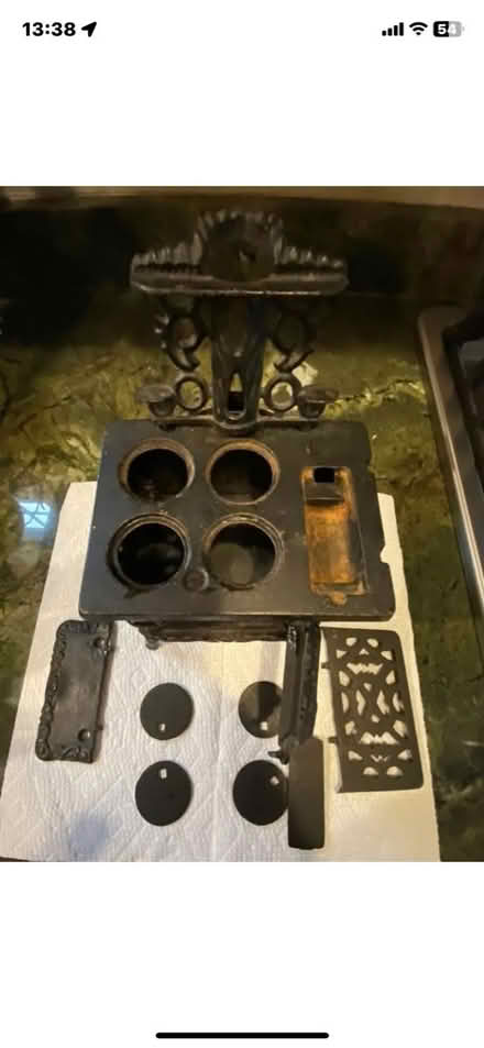 Photo of free Miniature Cast Iron Toy Stove (Fanwood) #2
