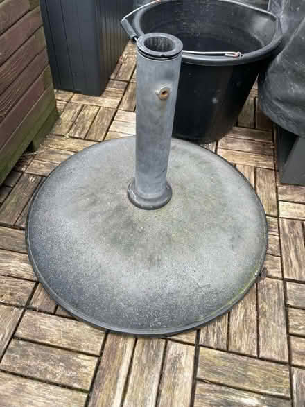 Photo of free Sun umbrella base 22kg (Harringay N4) #1