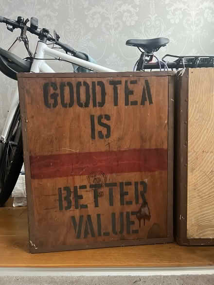 Photo of free 2 Tea chests (SE25 5) #3