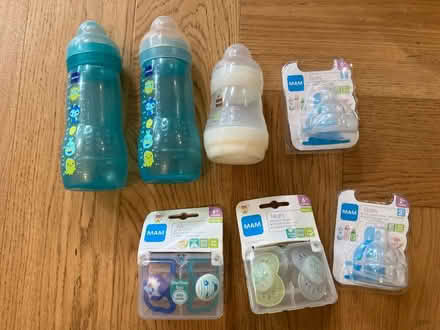 Photo of free Assorted MAM teats/bottles/dummies (Summertown OX2) #1