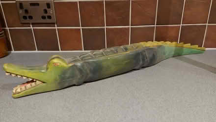Photo of free Wooden crocodile (Bolton le Sands LA5) #1