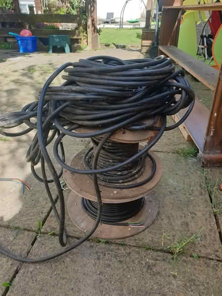 Photo of free Spools of heavy duty cable (workington - CA14) #1
