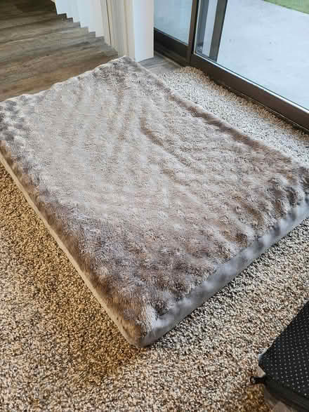 Photo of free Furhaven Plosh grey Pet bed (Kirkland, WA) #1