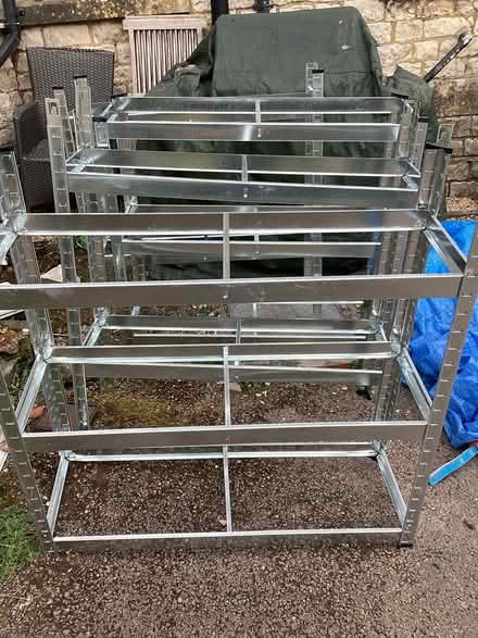 Photo of free Metal shelves (Stratton-on-the-Fosse BA3) #1