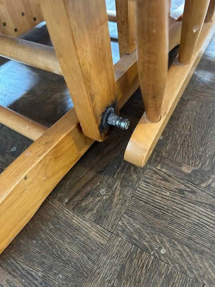 Photo of free Wooden rocking chair (Nepean, Centrepointe) #3