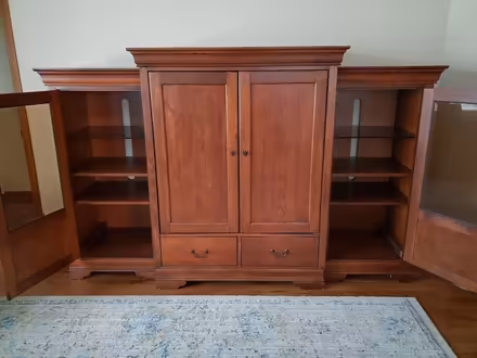 Photo of free Entertainment Ctr/Storage cabinet (eastside Geneva) #2