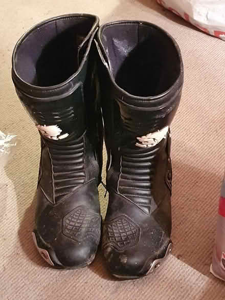 Photo of free Motorcycle boots size 12 (Yeading UB5) #2