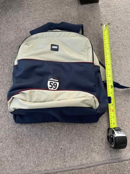 Photo of free Ellesse backpack (Cambusbarron FK7) #2