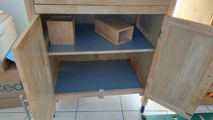 Photo of free Wheeled wooden storage unit (Swinford OX29) #3