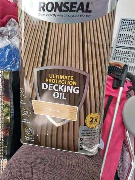 Photo of free Decking oil (Hastings TN34) #1
